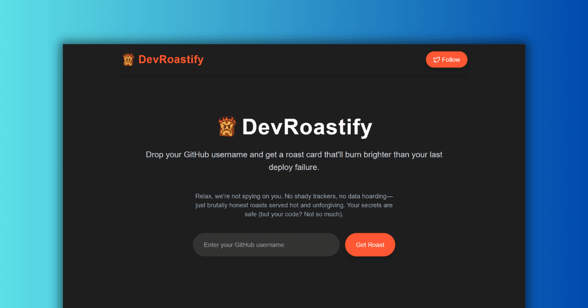 DevRoastify